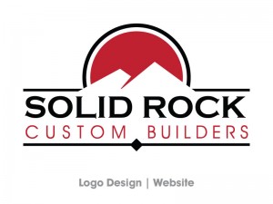 SR Custom Builders logo designed by Vink
